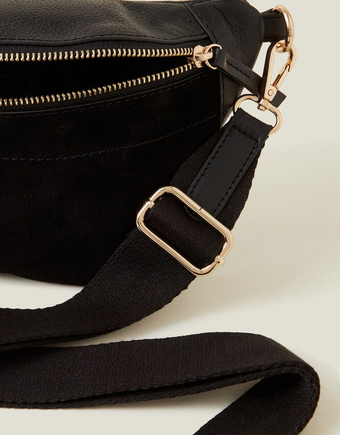 Leather Sling Bum Bag, , large