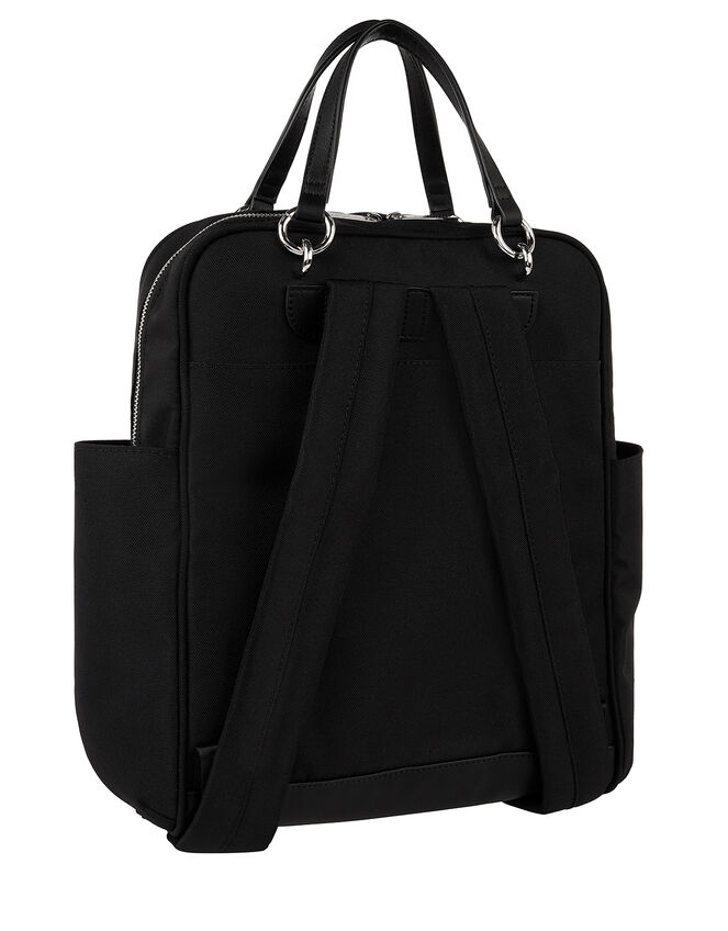 Canvas Backpack With Carry Handles, , large