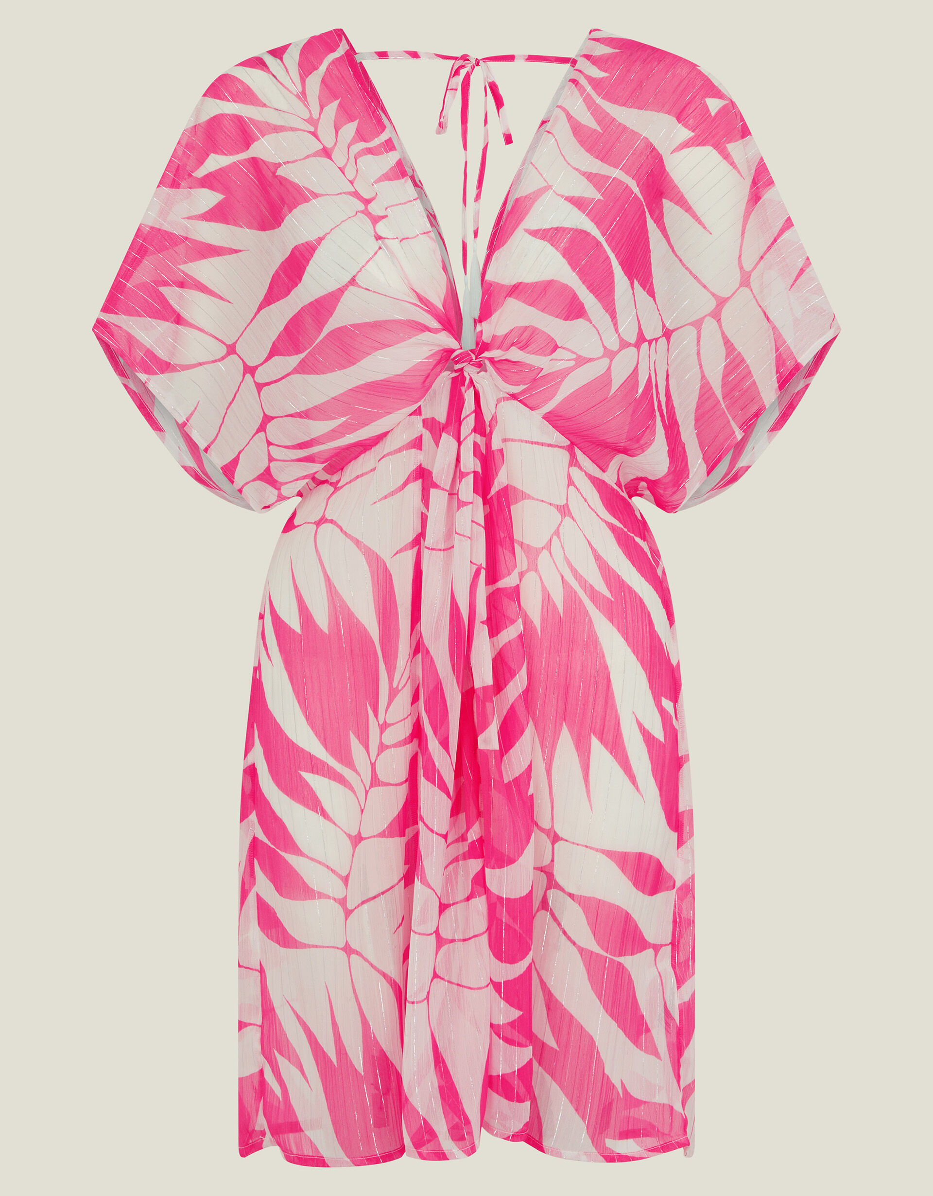 Pink beach kaftan top