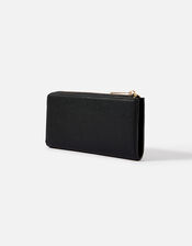 Large Zip Wallet, Black (BLACK), large