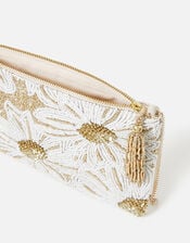 Animal Beaded Clutch Bag, , large