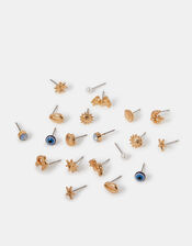 10-Pack Vacay Vibes Stud Earrings, , large