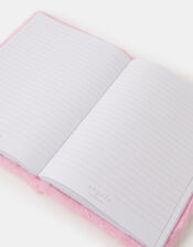 Girls Faux Fur Fairy A5 Notebook, , large