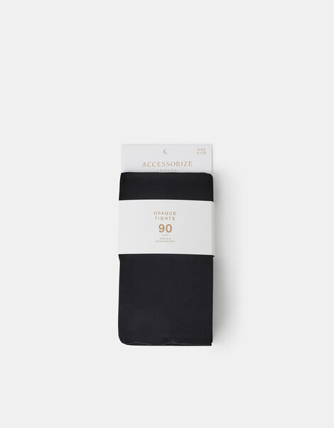 90 Denier Opaque Tights, , large