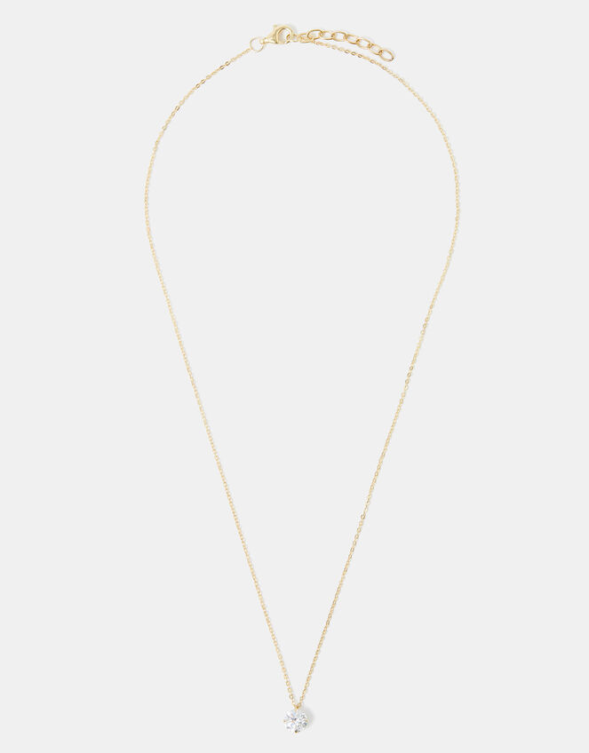 Lab Grown Diamond 0.5ct Pendant Necklace 9ct Gold, , large