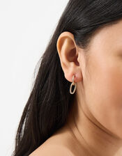 3-Pack Mini Pearl Hoop & Stud Earrings , , large