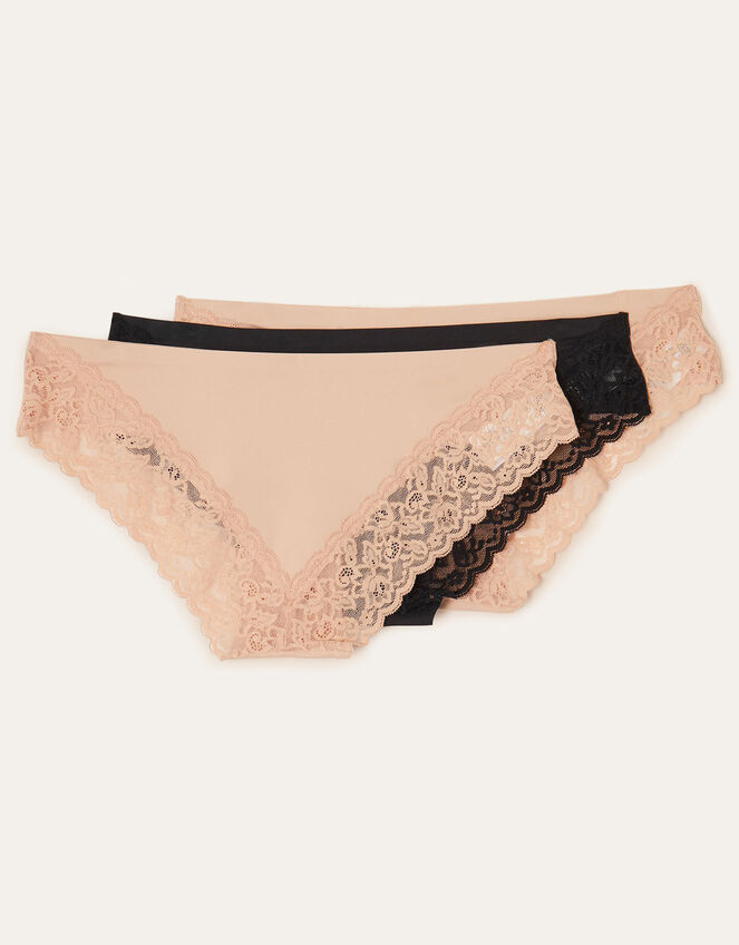 No VPL Brazilian Briefs Set of Three, Multi (ASSORTED), large