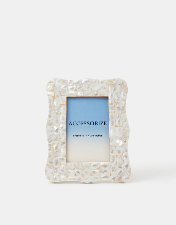 Mother of Pearl Photo Frame 4 x 6, , large