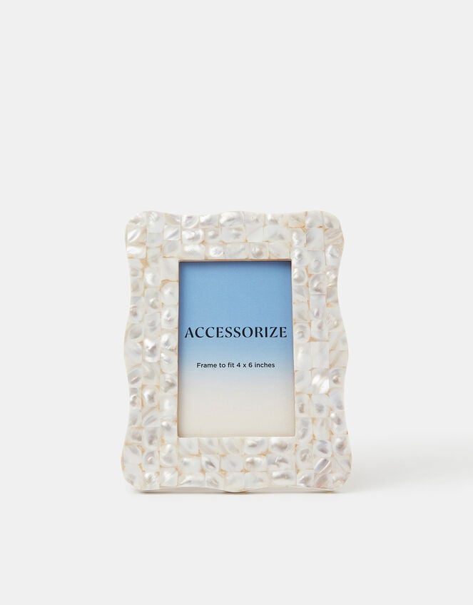 Mother of Pearl Photo Frame 4 x 6, , large