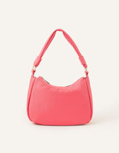 Small Scoop Shoulder Bag, Orange (CORAL), large