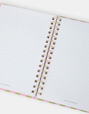 Cherry Stripe Spiral Notebook, , large