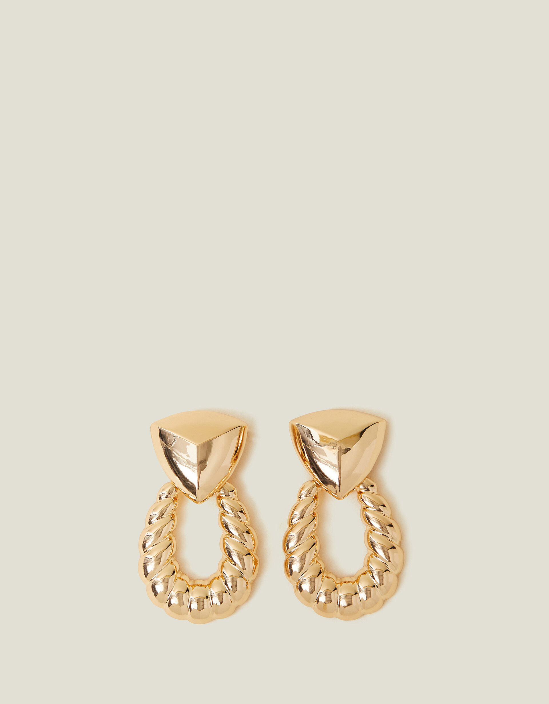 Door knocker earrings zara on sale