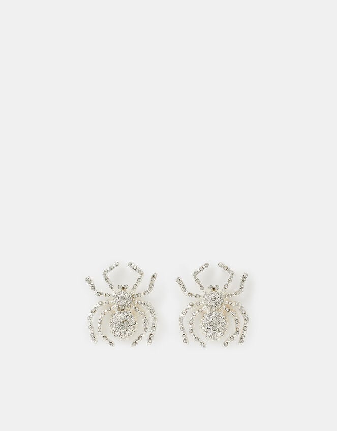 Halloween Spider Stud Earrings, , large