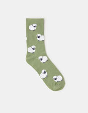 Sheep Print Socks, , large
