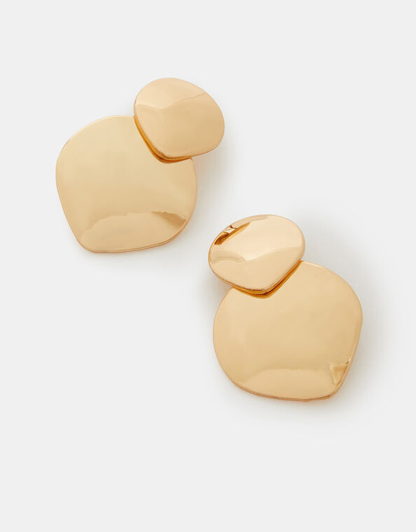 Circular Short Drop Earrings, , large