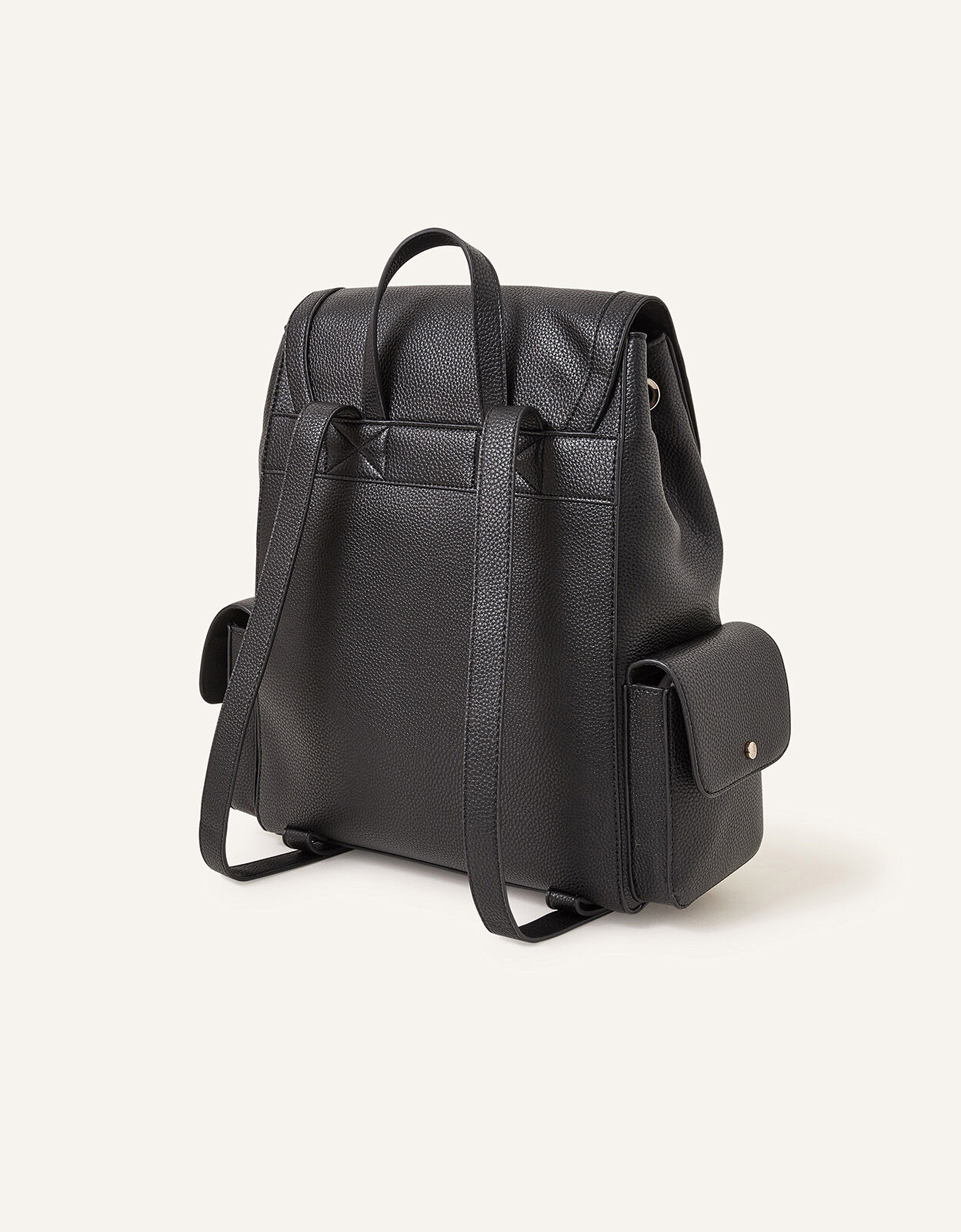 Multi Pocket Laptop Backpack Black