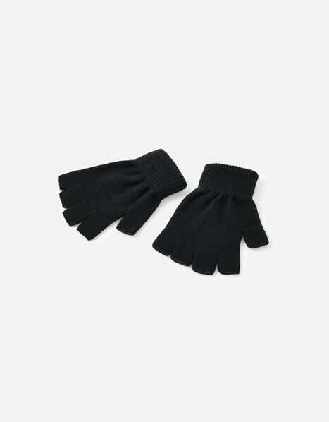 Plain Fingerless Gloves, , large