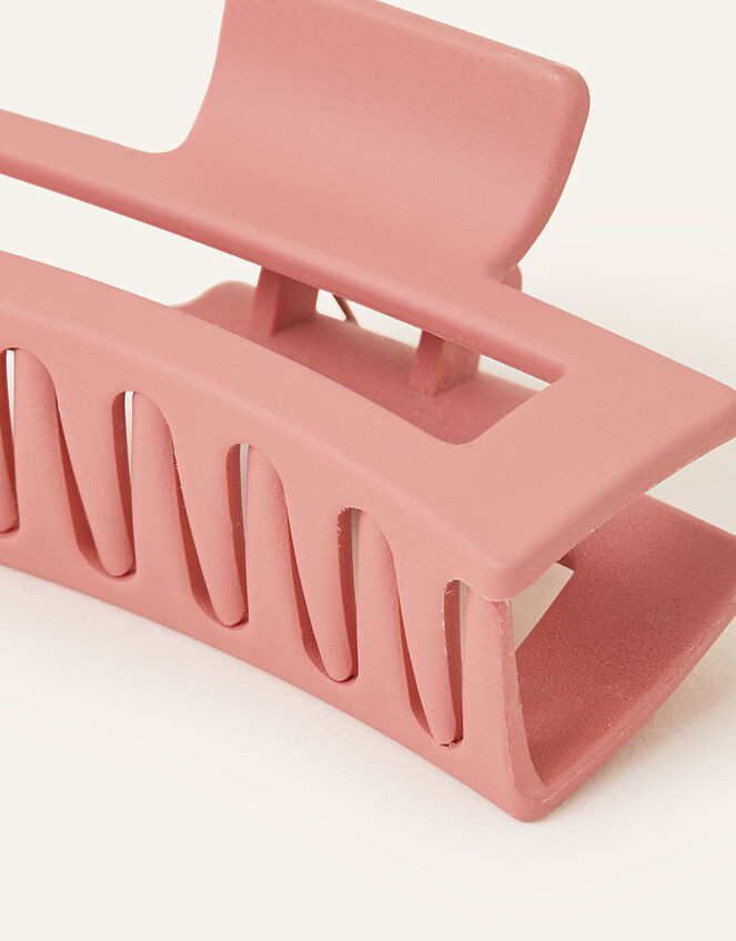 Medium Matte Rectangular Claw Clip, , large