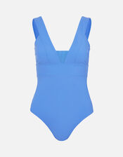 Lexi Plunge Shaping Swimsuit, Blue (LIGHT BLUE), large