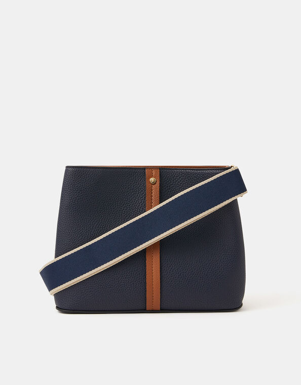 Triple Compartment Crossbody Bag, , large