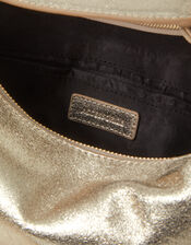 Shimmer Suede Handheld Bag, , large