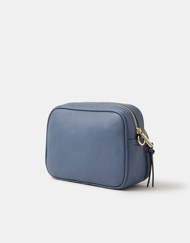 Double Zip Crossbody Bag, , large