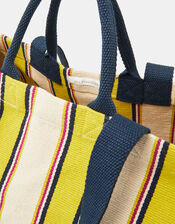 Stripe Beach Tote Bag, , large