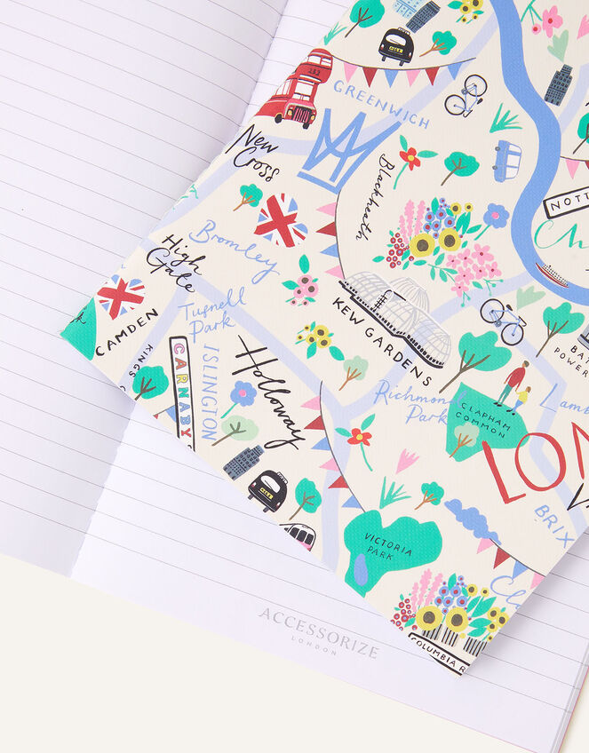 London Print Notebooks Set of Two, , large