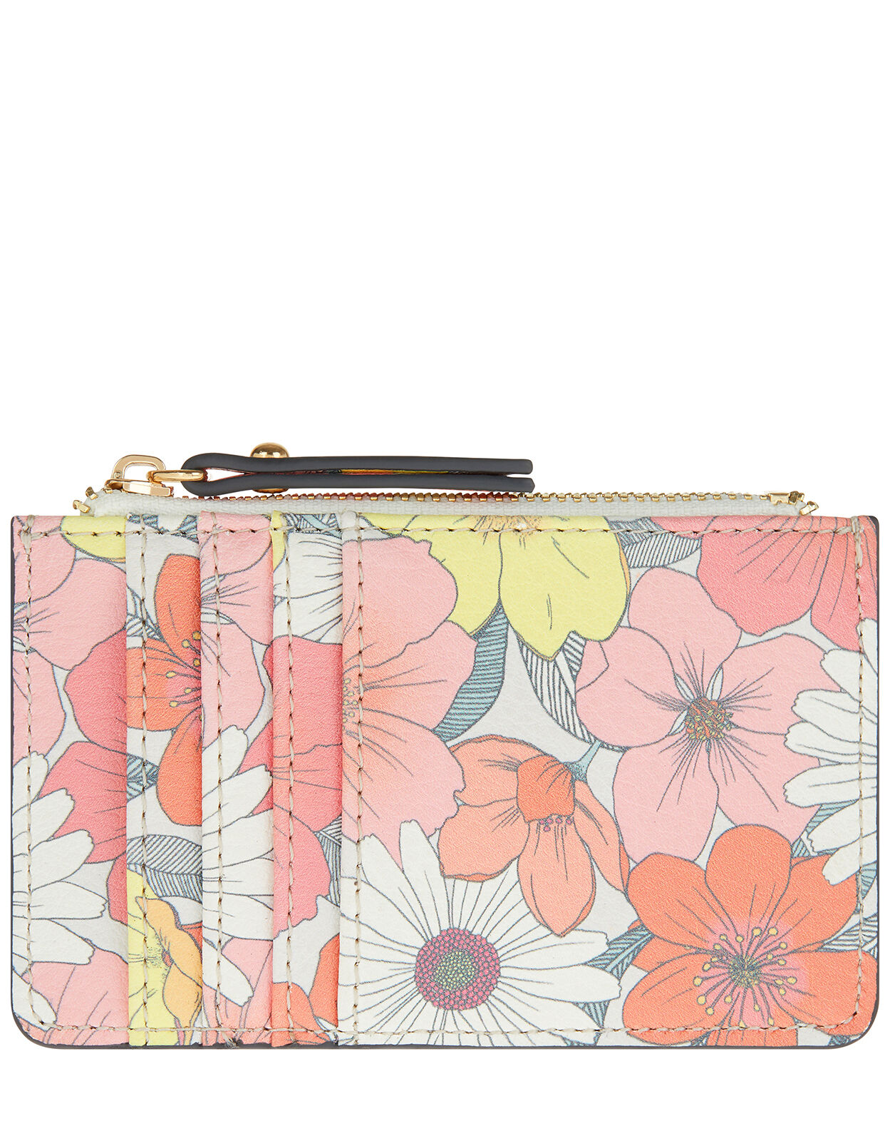 Flower print sale purse