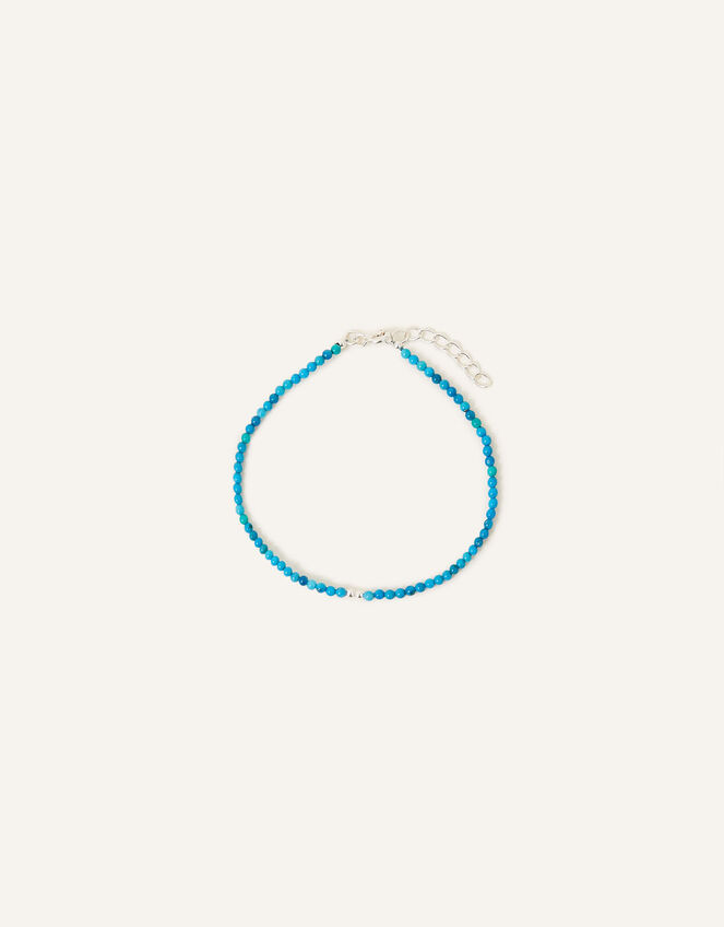 Recycled Sterling Silver Mini Bead Bracelet, , large