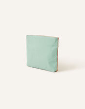 Palm Print Embellished Clutch Bag, , large