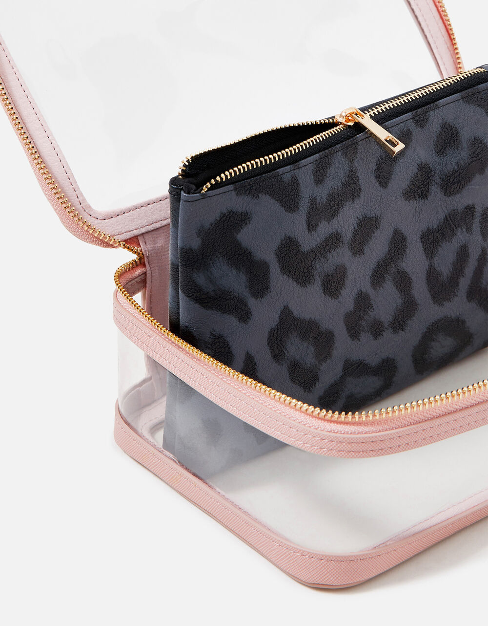 Clear Makeup Case Set Makeup bags Accessorize Global