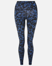 Full-Length Printed Gym Legging, Multi (BRIGHTS-MULTI), large