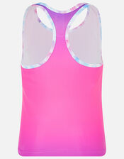 Girls Ombre Active Vest, Pink (PINK), large