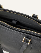 Metal Detail Laptop Tote Bag, , large