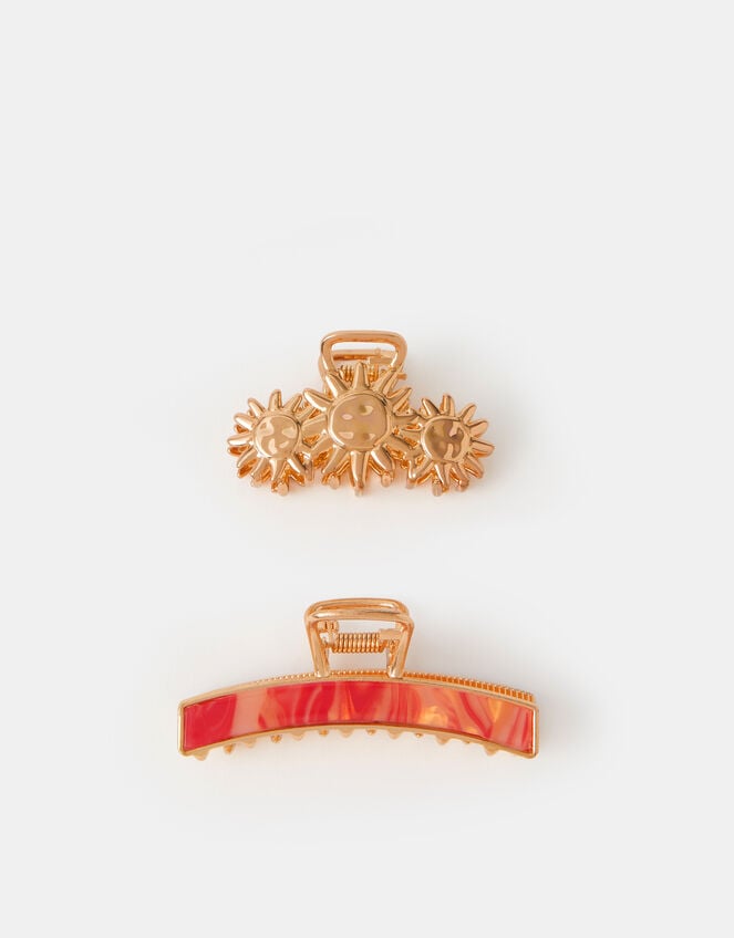 2-Pack Sunshine Metal Claw Clips, , large