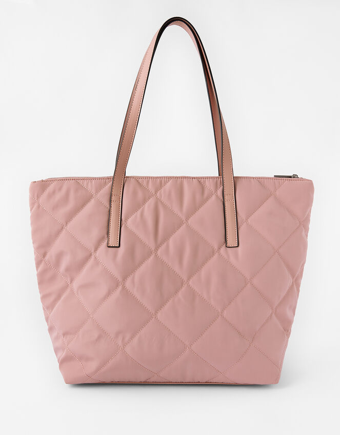 Tilly Quilted Tote Bag, Nude (NUDE), large