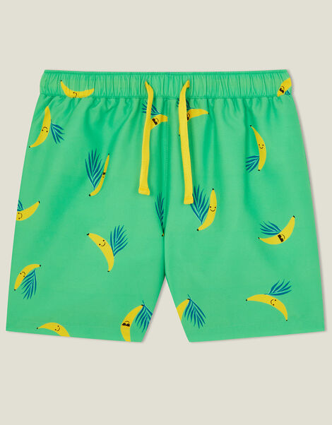 Banana Swim Shorts, Green (GREEN), large