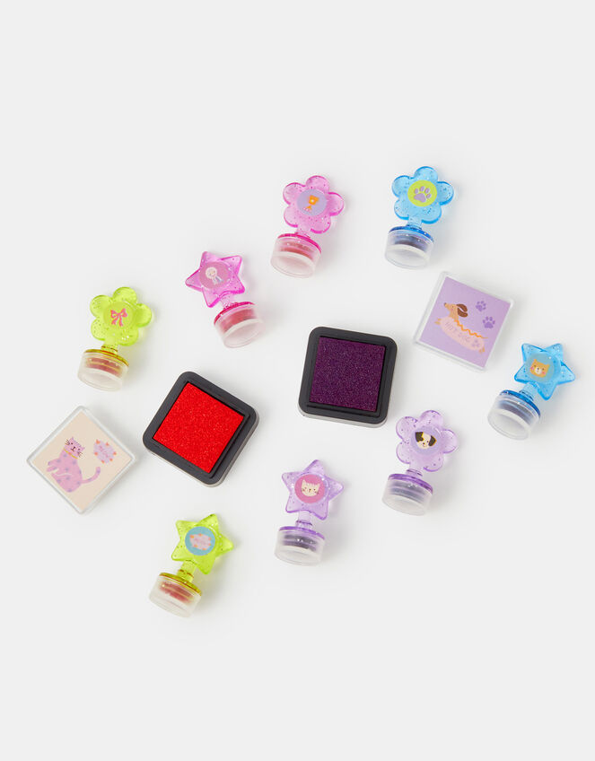 Girls Pet Club Stamp Set, , large