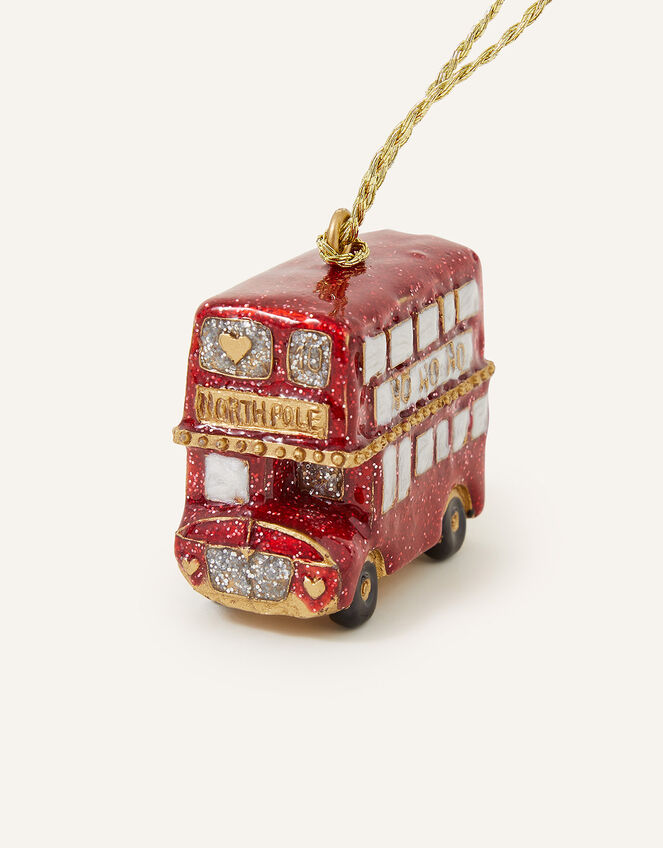 Enamel London Bus Decoration, , large