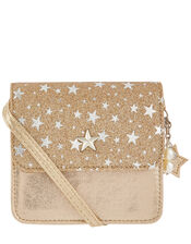 Glitter Star Cross-Body Bag, , large