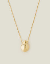 Drop Curve Pendant Necklace, , large
