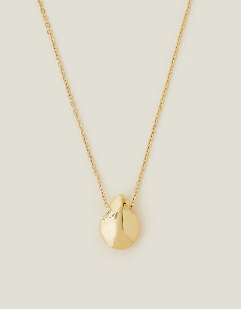 Drop Curve Pendant Necklace, , large
