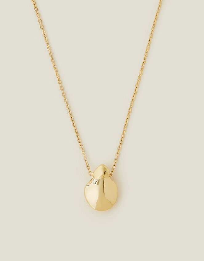 Drop Curve Pendant Necklace, , large