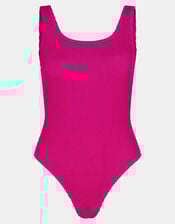 Crinkle Swimsuit, Pink (PINK), large