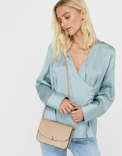 Edie Cross-Body Bag, Nude (NUDE), large