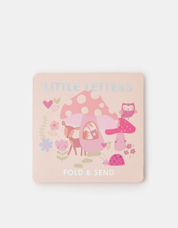 Girls Fairytale Fold & Send Stationery Set, Multi (PASTEL MULTI), large