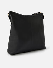 Large Leather Messenger Bag, , large
