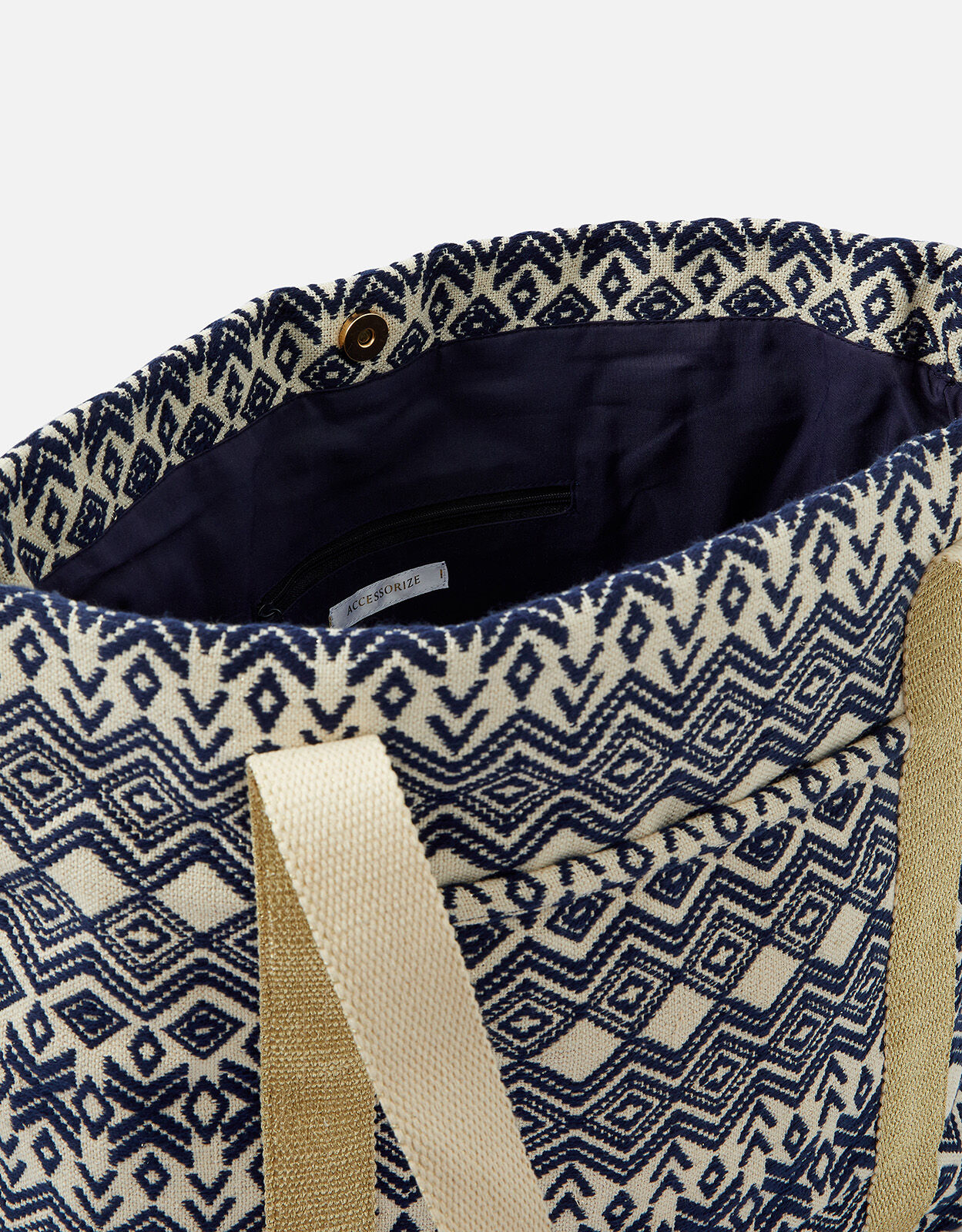 Summer & rose sales navy diamond tote