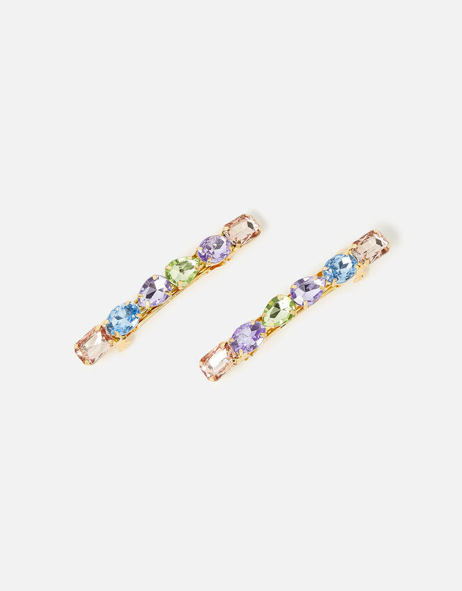 Pastel Gem Hair Clip Set Hair clips Accessorize UK